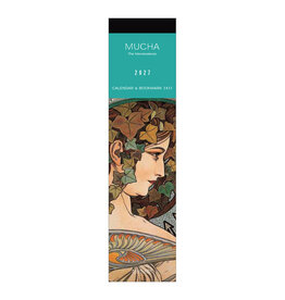 Allaluna 2027 Mucha Bookmark 2 x 8 Bookmark Calendar