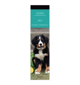 Allaluna 2027 Dogs Bookmark 2 x 8 Bookmark Calendar