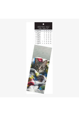 Allaluna 2027 Cats Bookmark 2 x 8 Bookmark Calendar