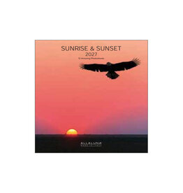 Allaluna 2027 Sunrise & Sunset 7 x 7 Wall Calendar