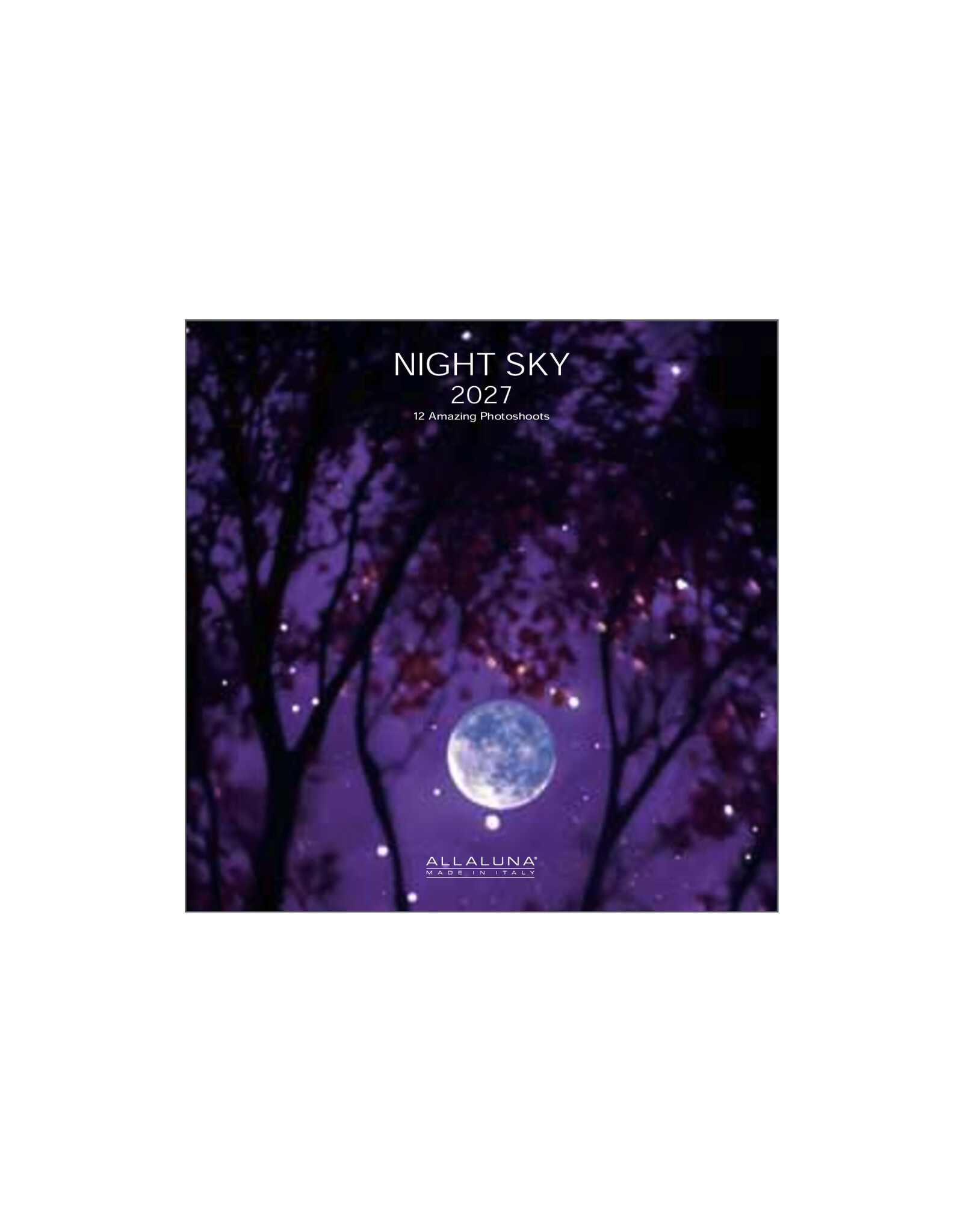 Allaluna 2027 Night Sky 7 x 7 Wall Calendar