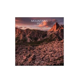 Allaluna 2027 Mountains 7 x 7 Wall Calendar