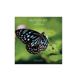 Allaluna 2027 Butterflies 7 x 7 Wall Calendar
