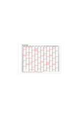 MARK'S Inc. Black Notebook 2027 B7 Monthly Planner