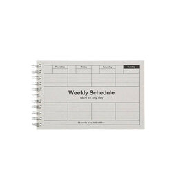 MARK'S Inc. Gray Dayfree Weekly Schedule