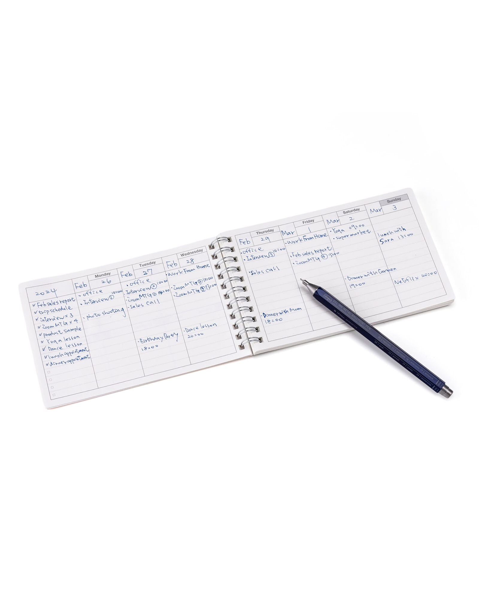 MARK'S Inc. Gray Dayfree Weekly Schedule