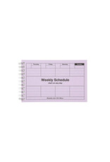 MARK'S Inc. Light Purple  Dayfree Weekly Schedule