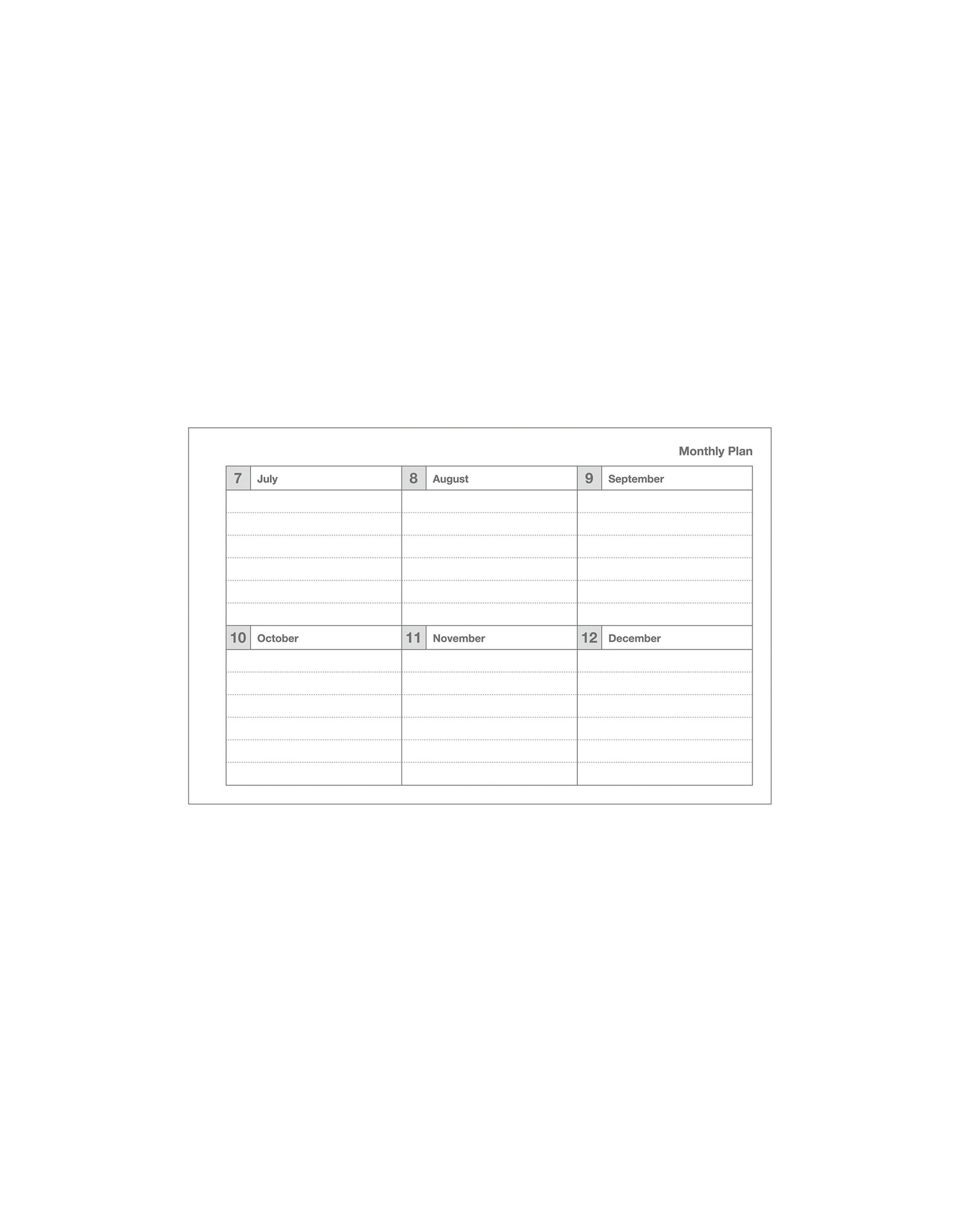 MARK'S Inc. Light Purple  Dayfree Weekly Schedule