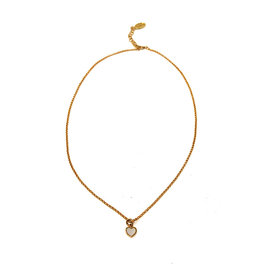 Beblue Gold Necklace Heart