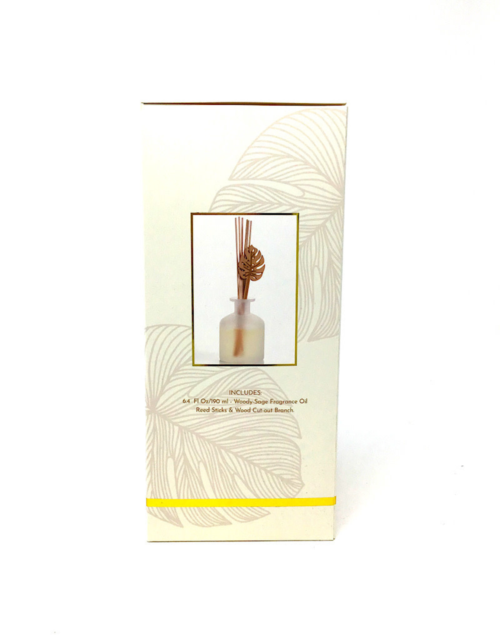 Earth Luxe Diffuser Reed Wood & Glass Set