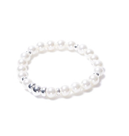 Beblue beblue Timeless Bracelet, Pearl White (BBTIME-PW)