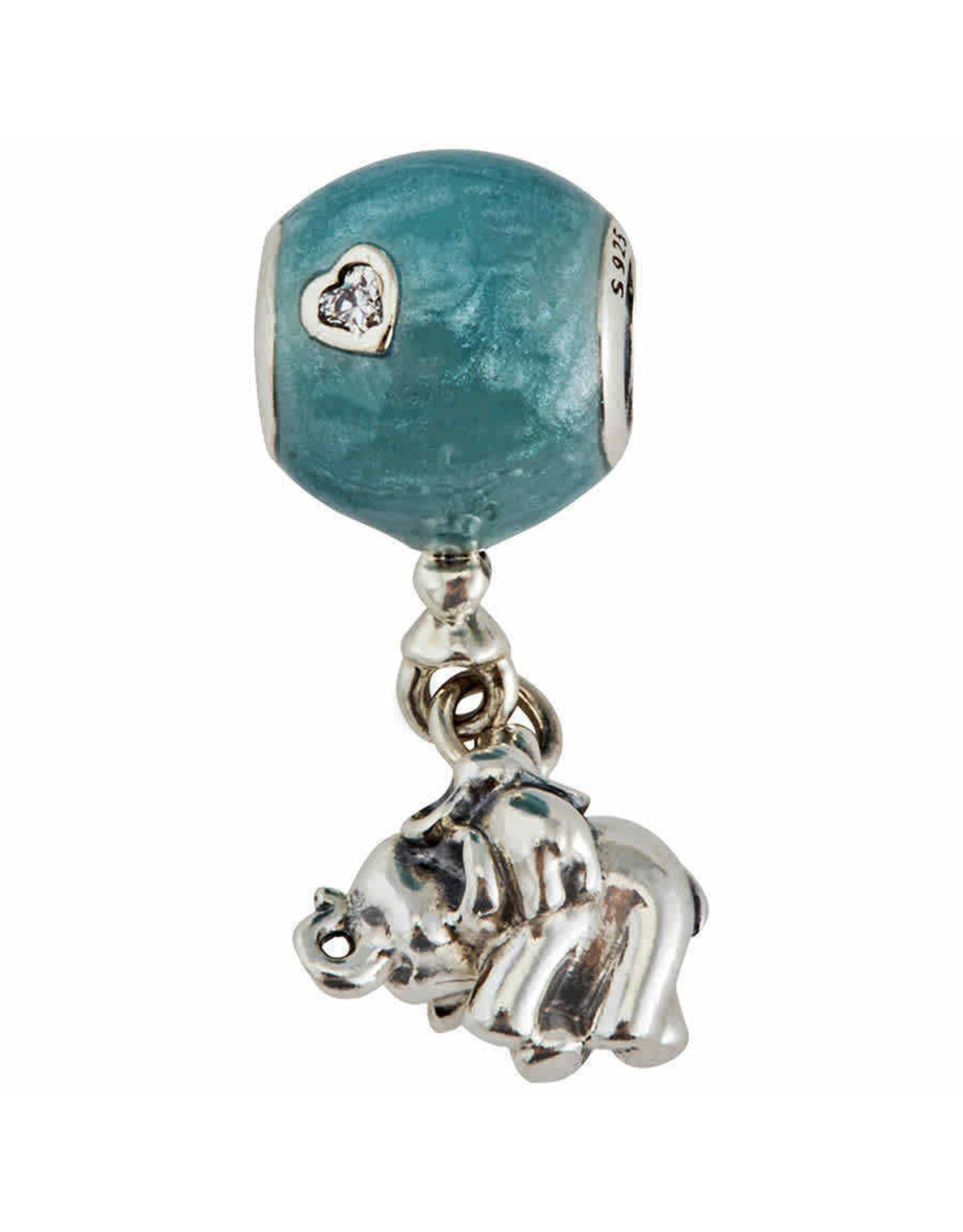 Pandora Pandora Charm Elephant & Blue Balloon Pandora Pandora Charm Elephant & Blue Balloon