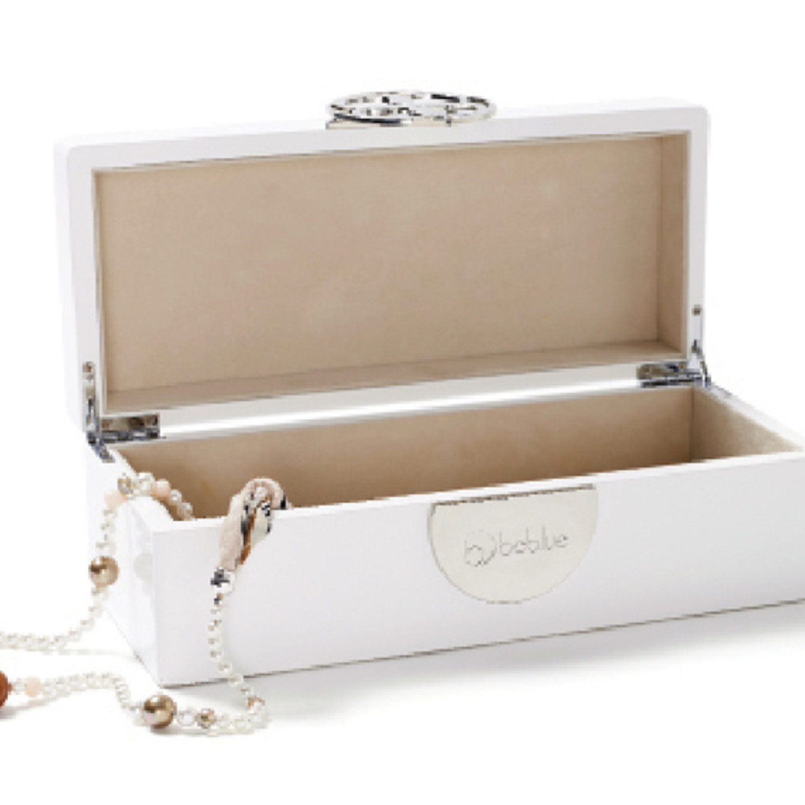 Beblue beblue Spirit Jewelry Box, White (BARCOFFRE-W)