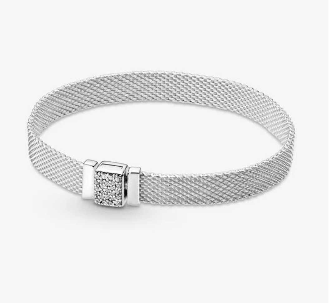 Pandora Bracelet,599166C01, Reflexions Sparkling Clasp Pandora Bracelet,599166C01, Reflexions Sparkling Clasp