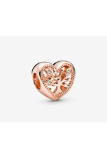 Pandora Pandora Charm,788826C01, Family Tree Heart, Rose Gold