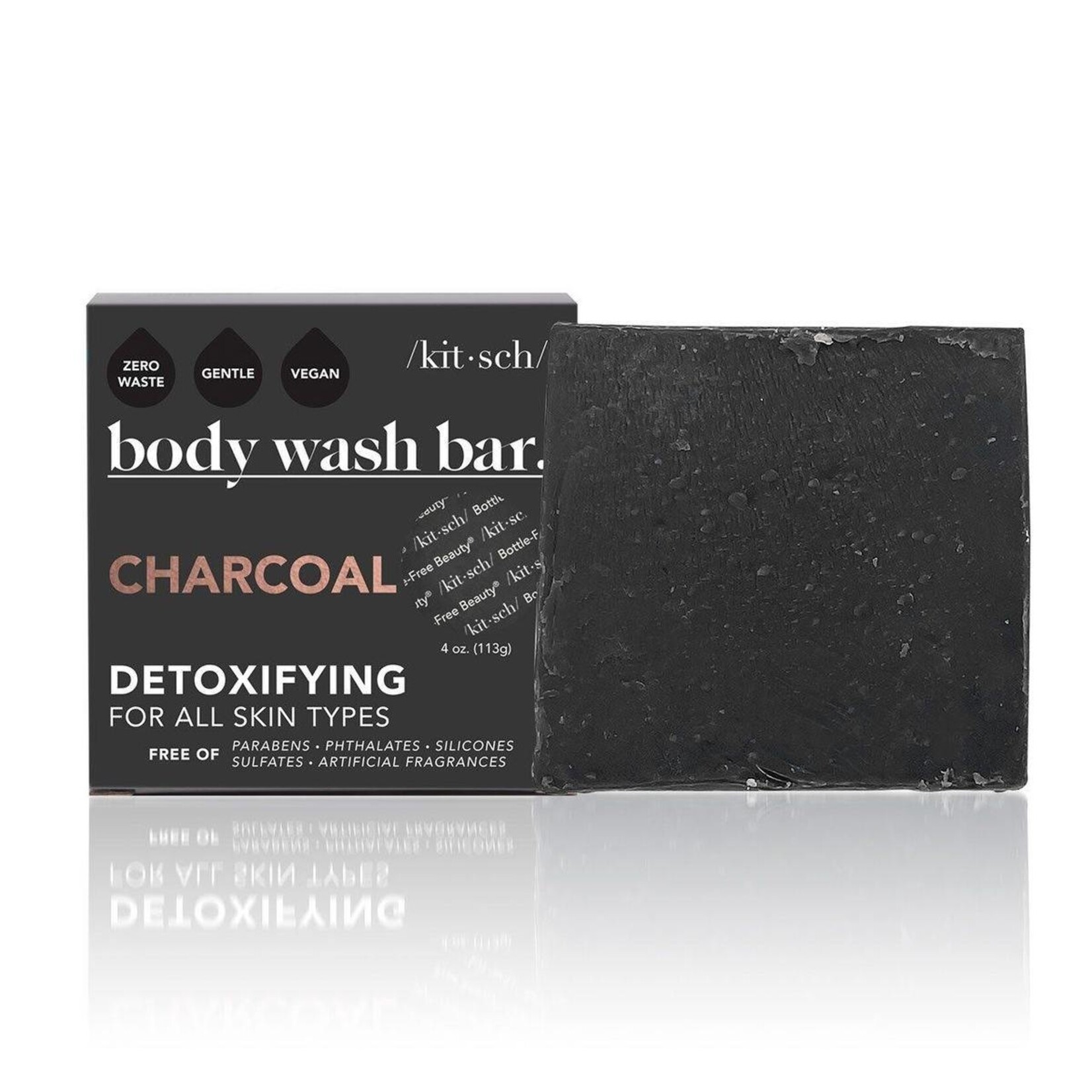 Kitsch Charcoal Detoxifying Body Wash Bar