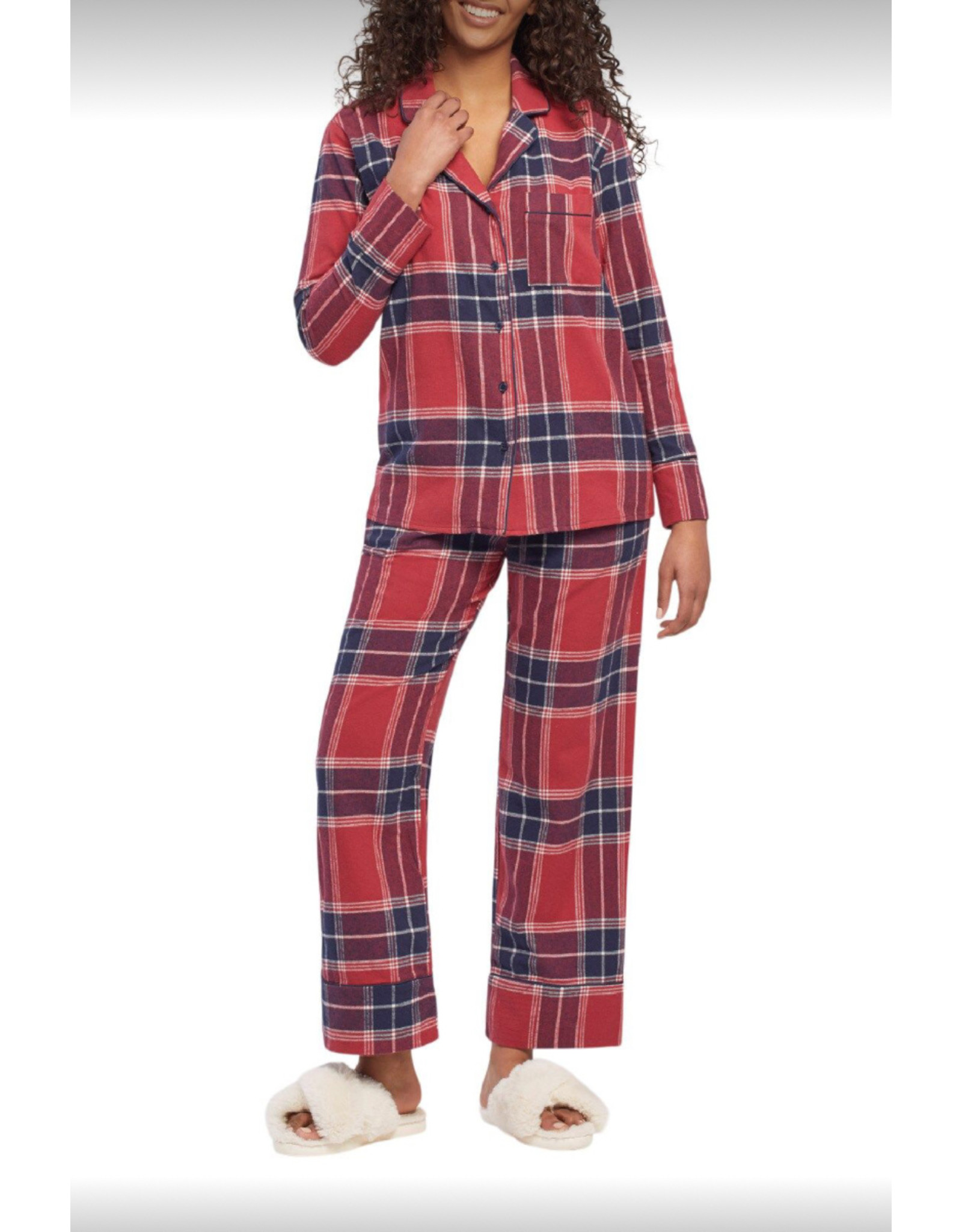 2 Piece Pyjamas Set-Cranberry