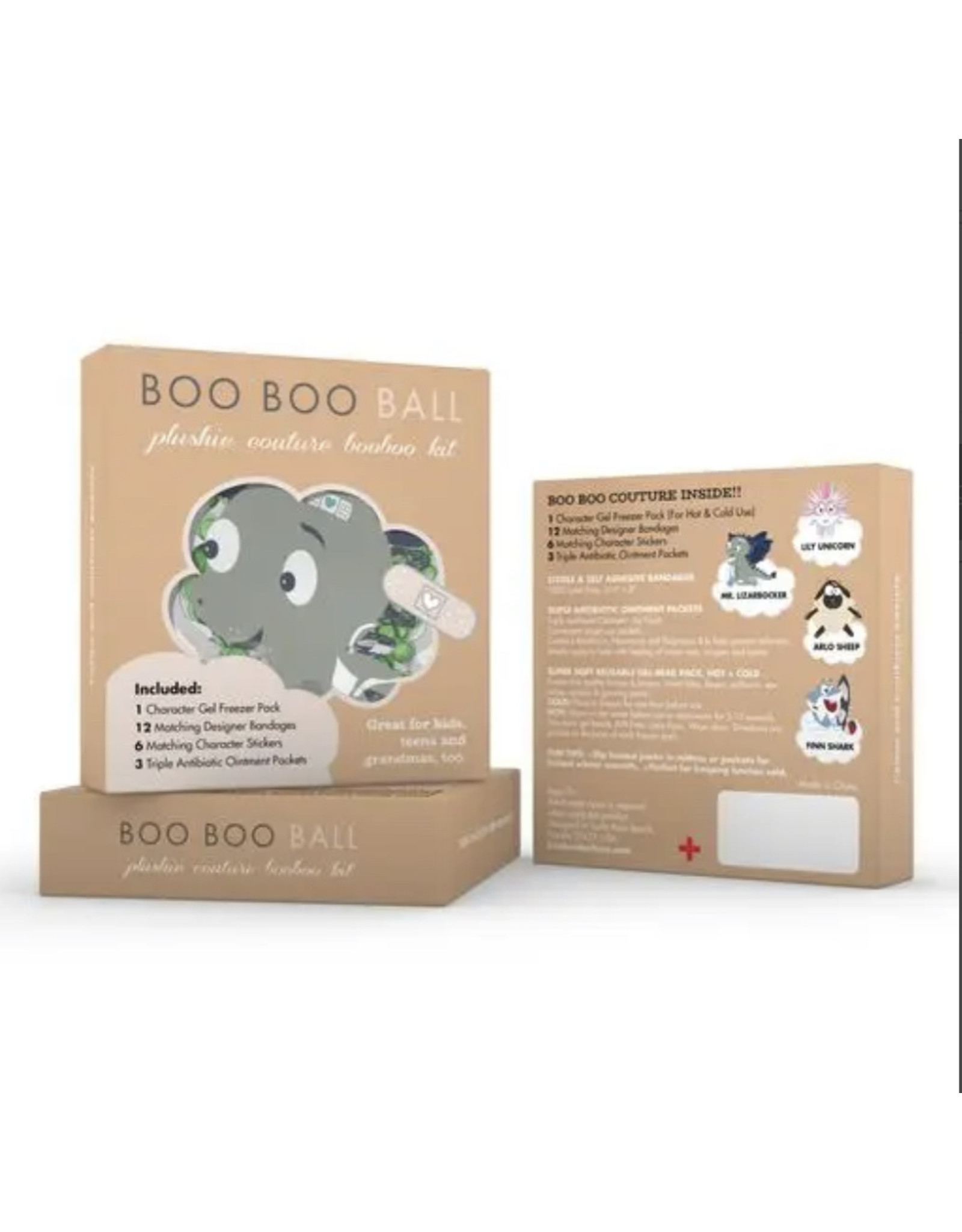 Boo Boo Ball, Refill Kit/ Mini Boo Boo Kit, Mr.Lizarbocker