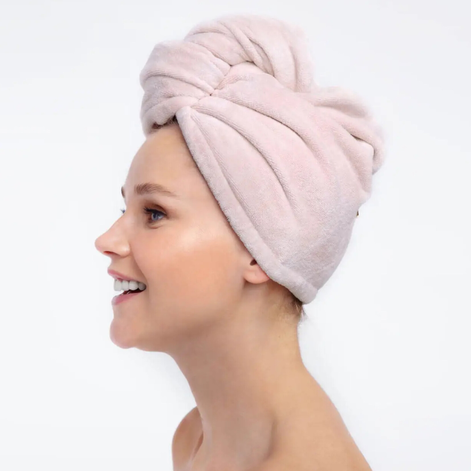 Kitsch Serviette En Microfibre Pour Cheveux- Blush