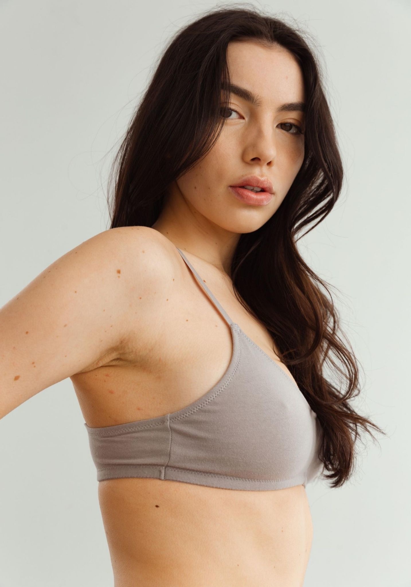 The cotton bralette Shiitake Au Bout Du Monde