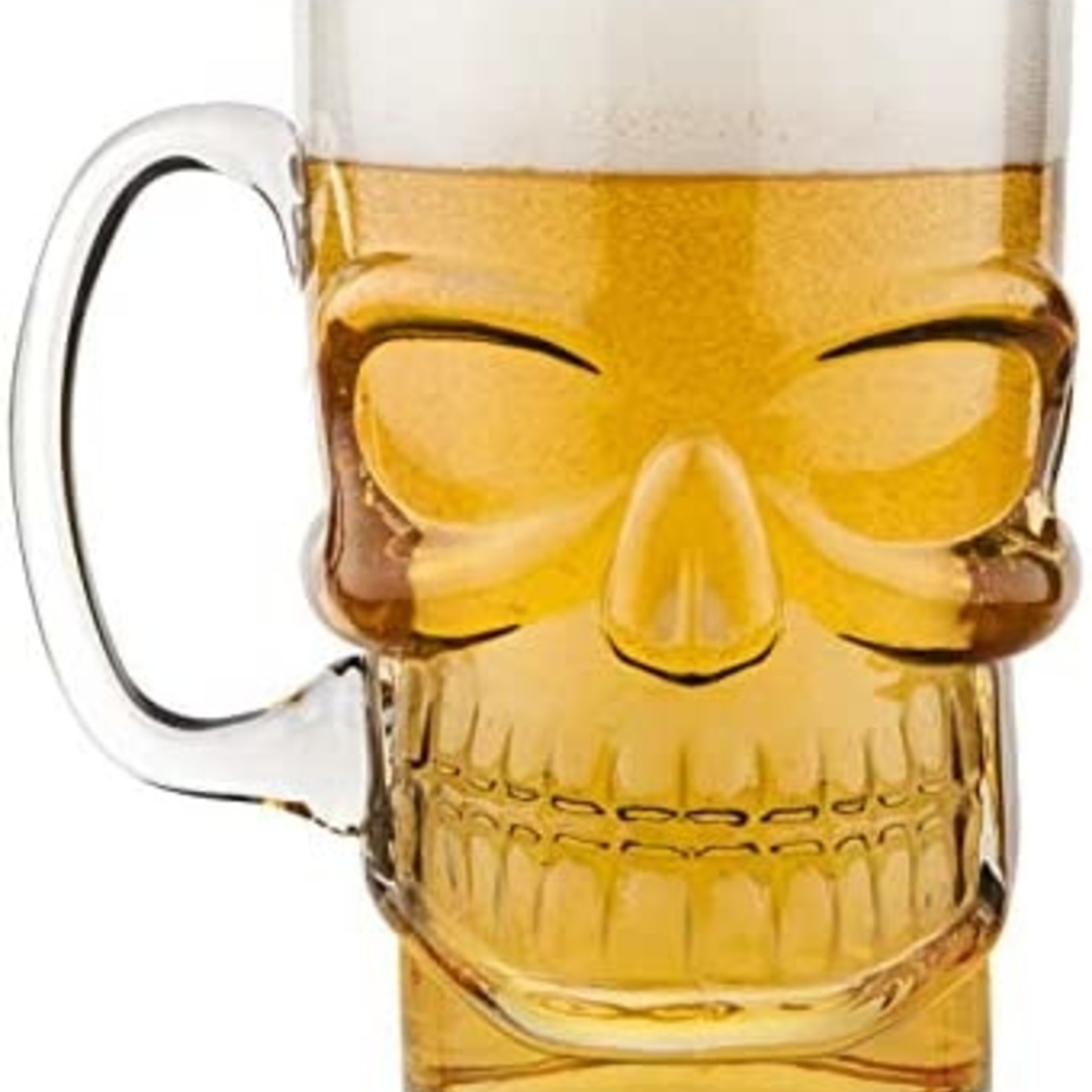 Brain Freeze Skull Beer Mug
