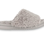 Pantoufle en sherpa-Gris Pale