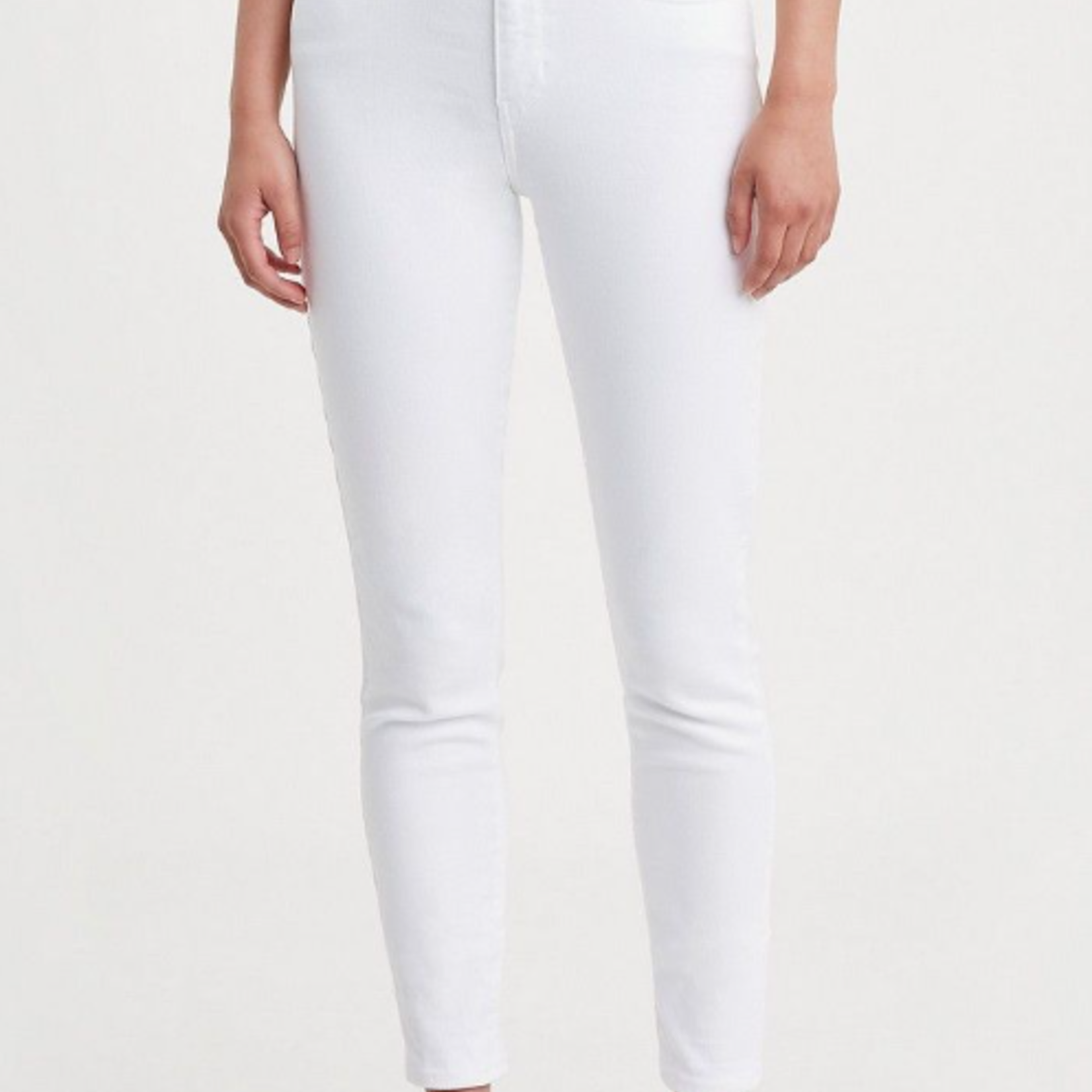 Levi's 721 High rise Skinny-Soft clean white