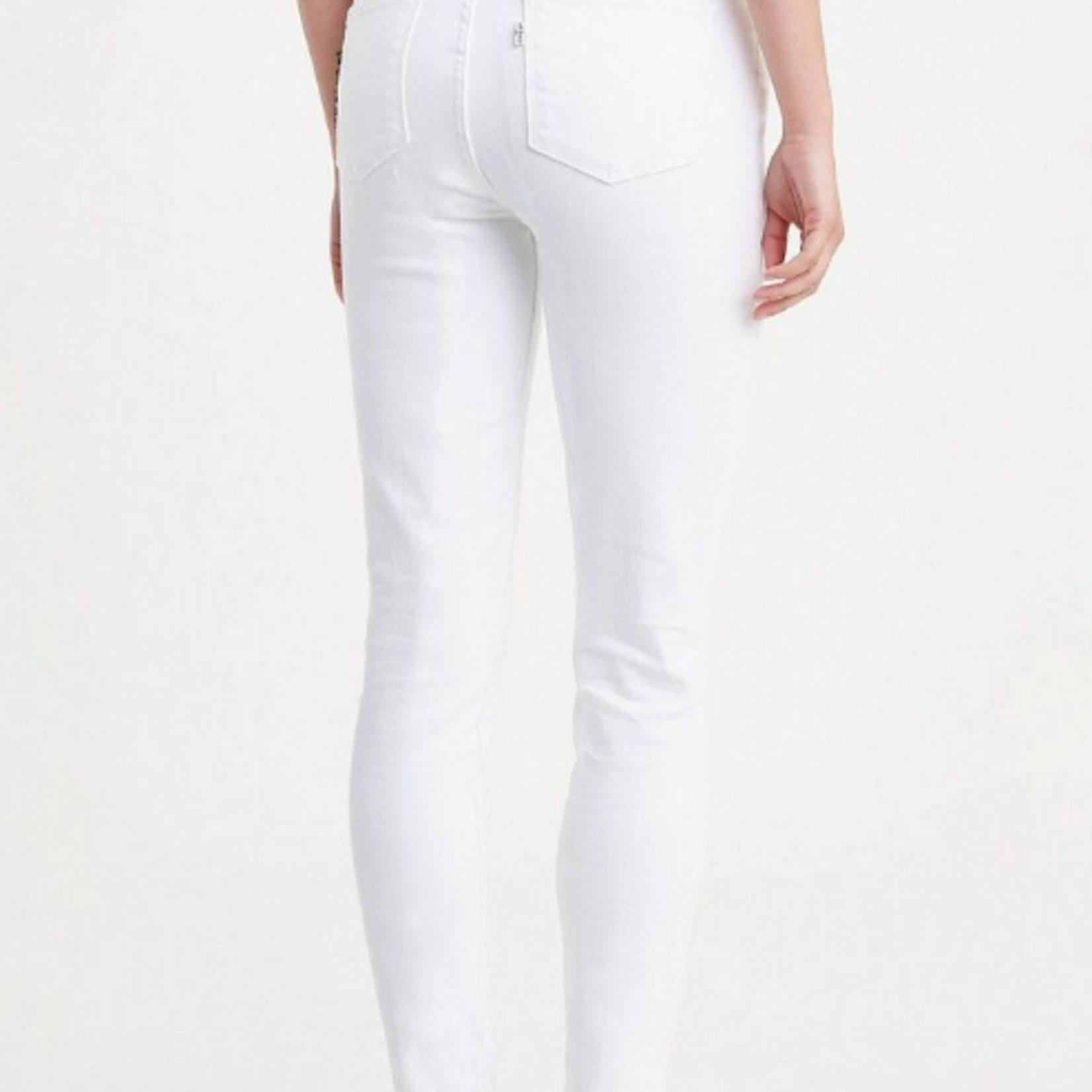 Levi's 721 High rise Skinny-Soft clean white