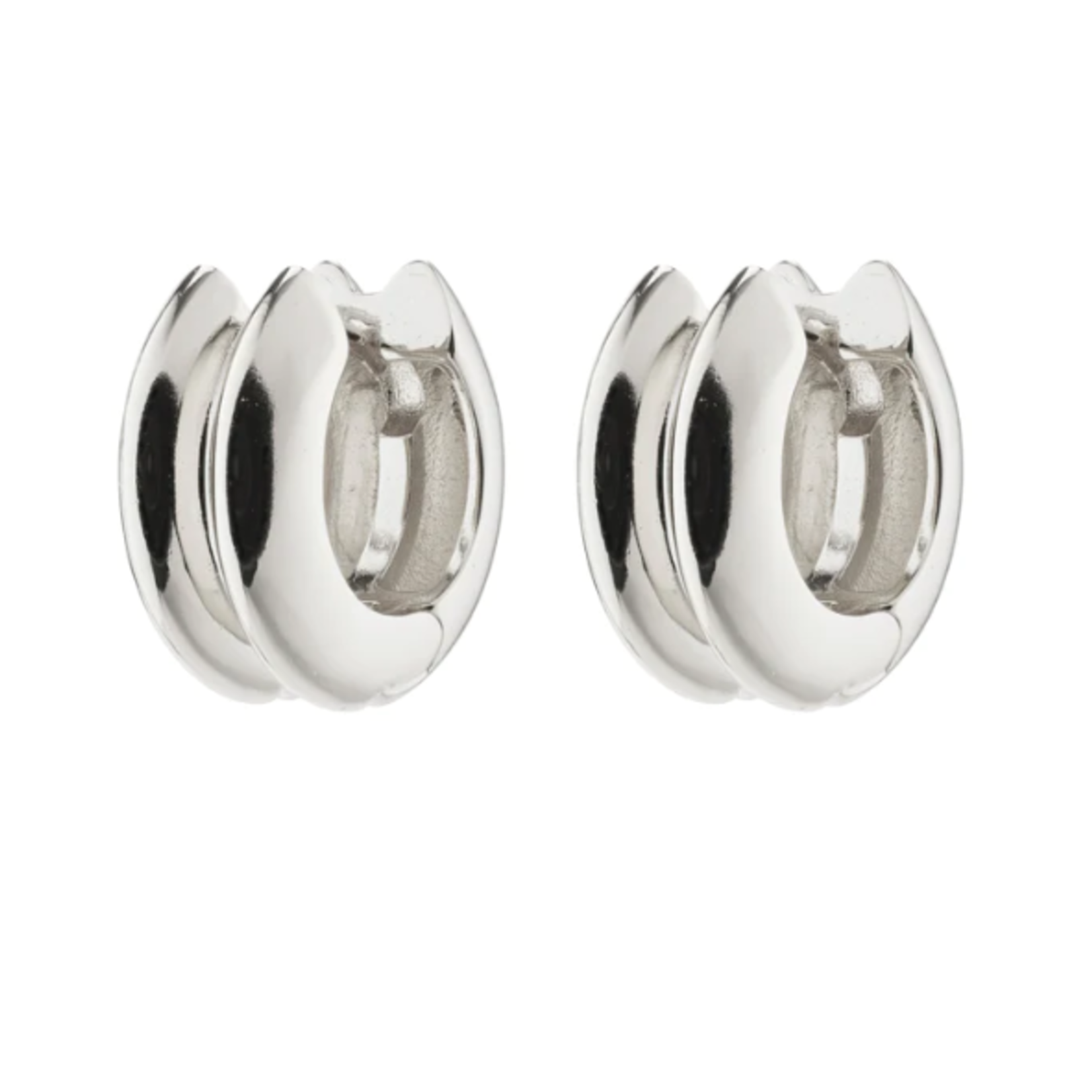 Pilgrim Pilgrim Earring REFLECT, Silver Plated