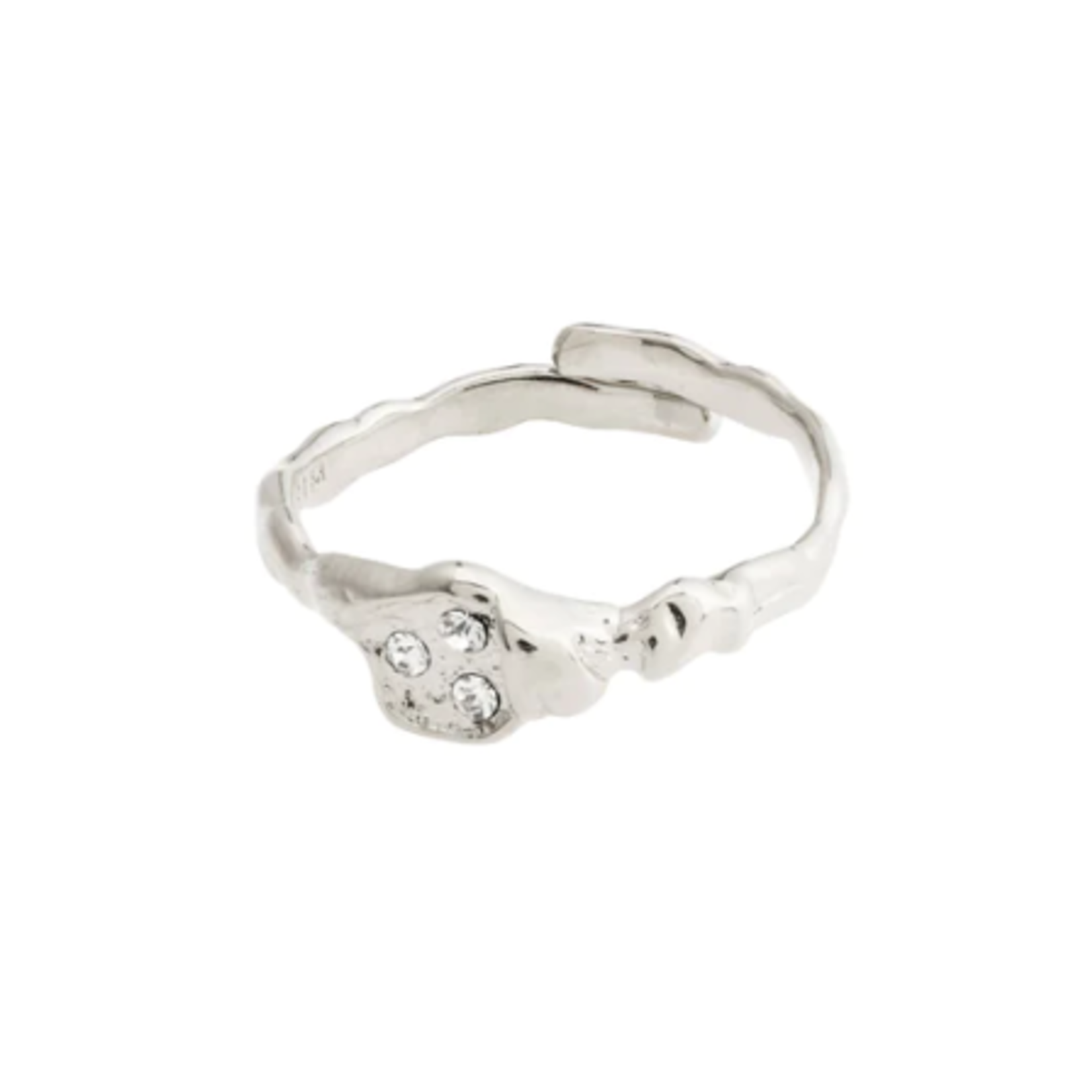 Pilgrim Pilgrim Ring BREATHE, Silver Plated