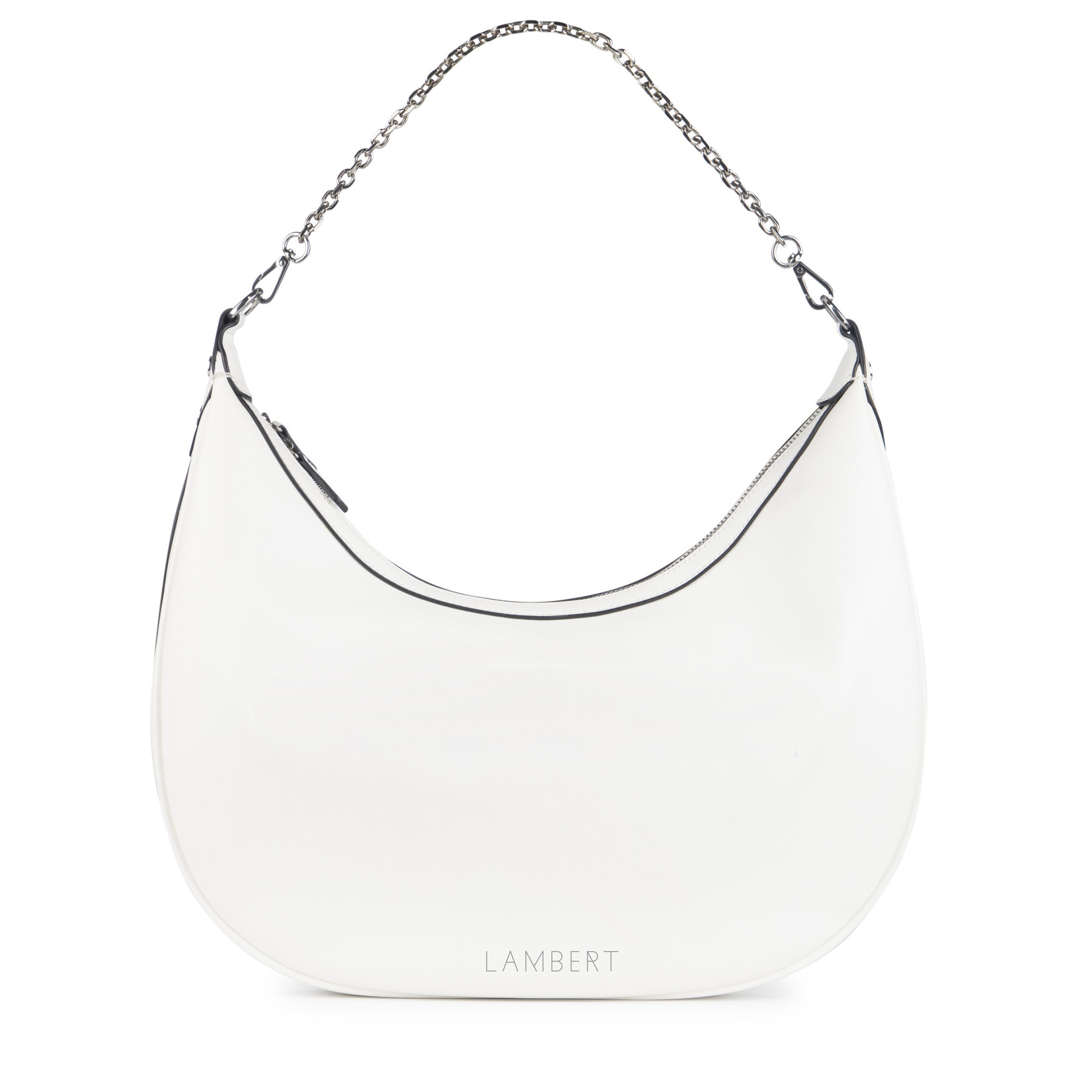 Lambert JENNY sac à main Hobo-Blanc perle