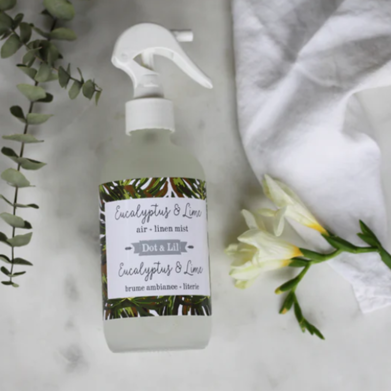 Dot&Lil Brume D'Ambiance+Literie - Eucalyptus & Lime