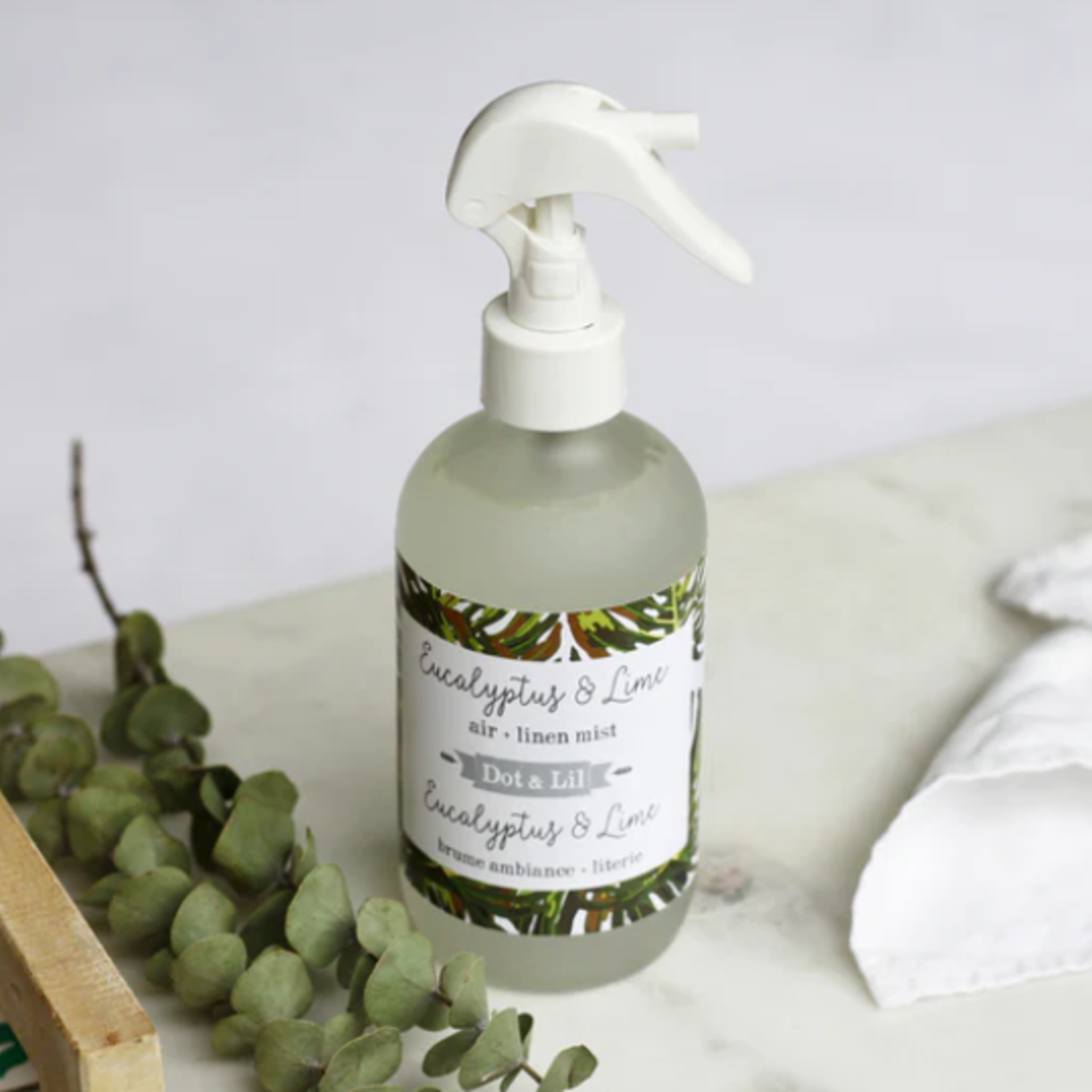 Dot&Lil Brume D'Ambiance+Literie - Eucalyptus & Lime