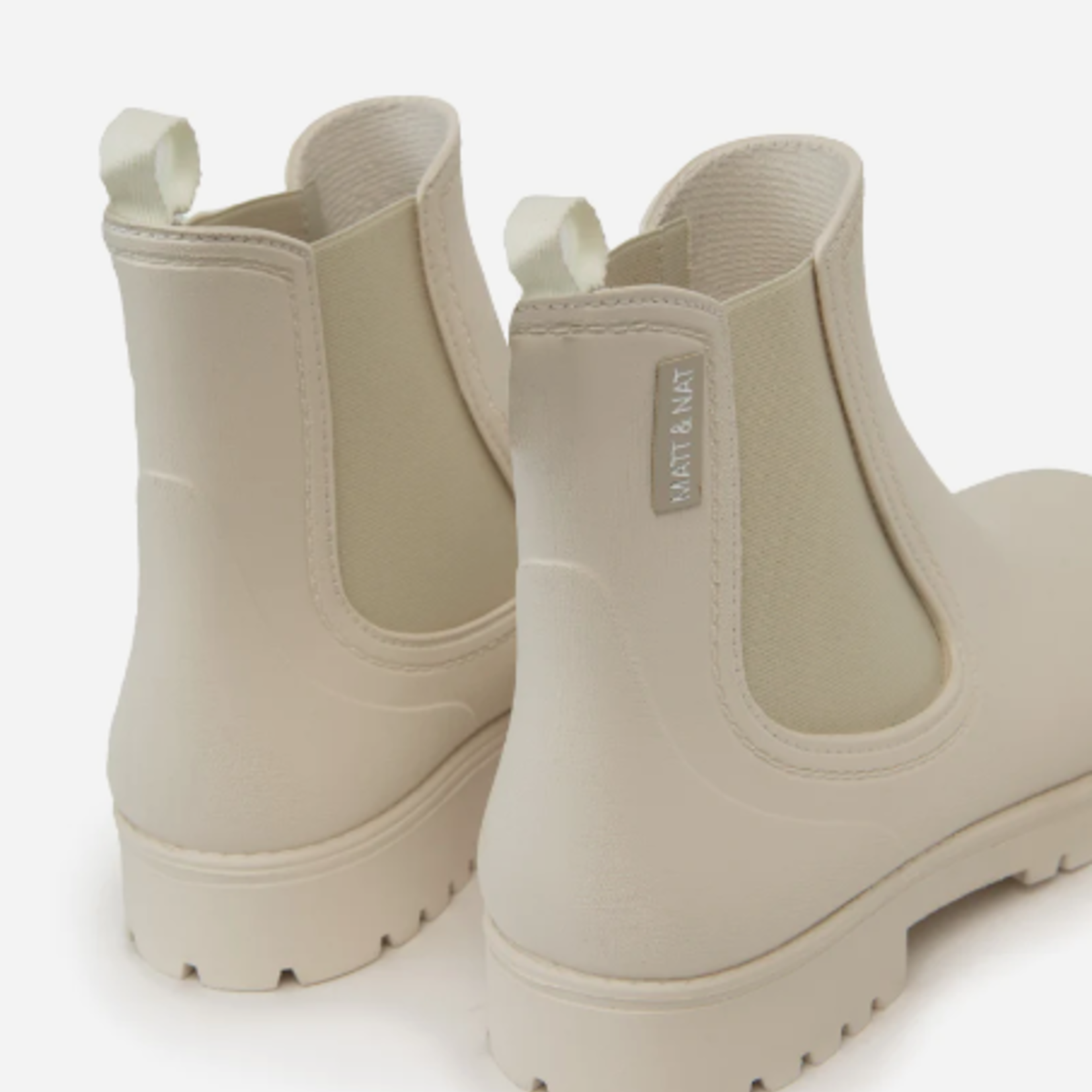 Matt & Nat Laney botte de pluie - Blanc SIZE9