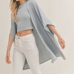 Sadie&Sage Kimono, chamepool party - Chambray