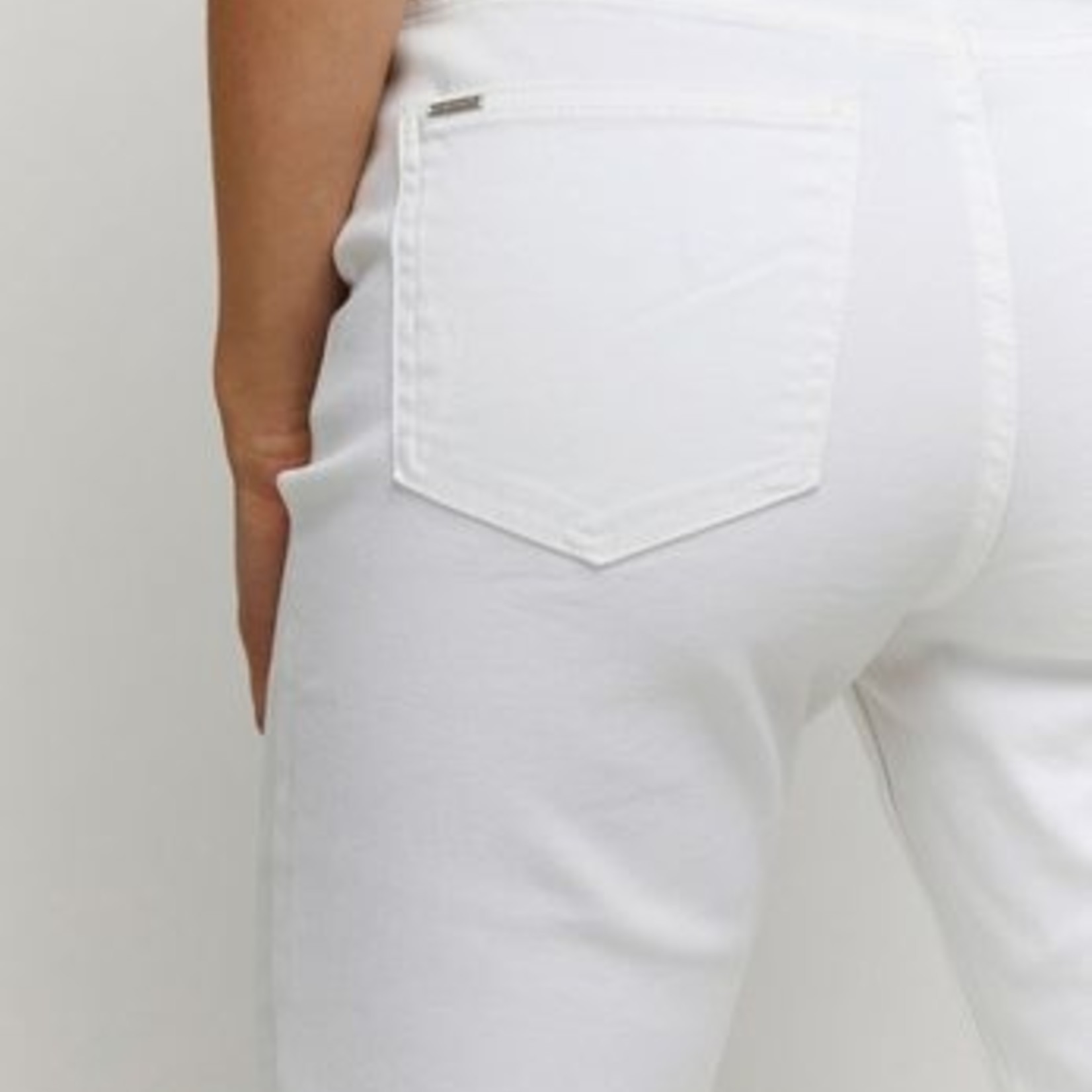 b.young Jeans 3/4 Lola-Off-White