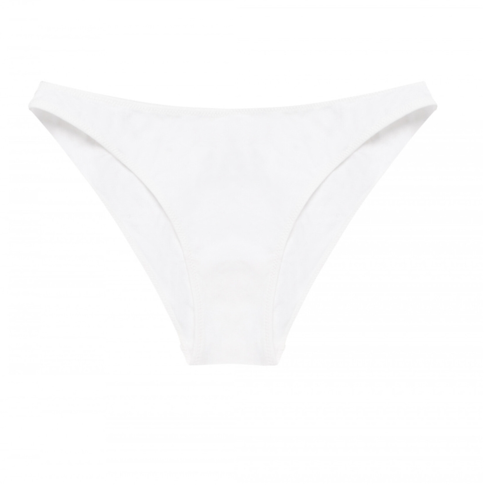 Blush The Cotton Bikini taille basse-White