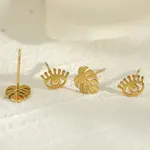 Hackney Nine AURORA - Lot de 2 paires de boucles d'oreilles Gold