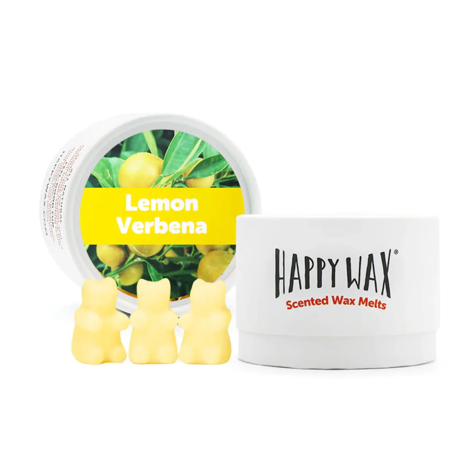 Happy Wax Cire Ourson-Citron & Vervene