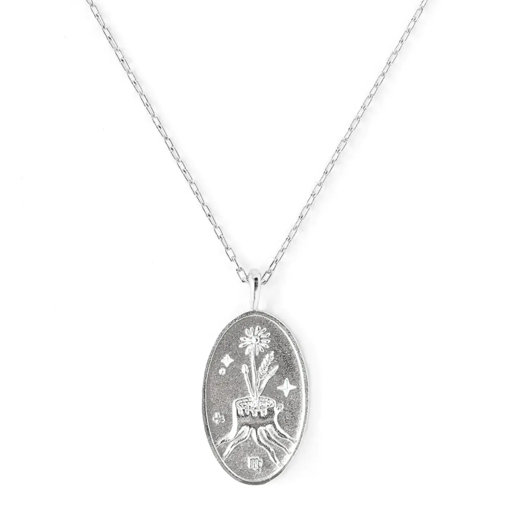 Welldunn jewelry Collier astrologique Vierge - Silver