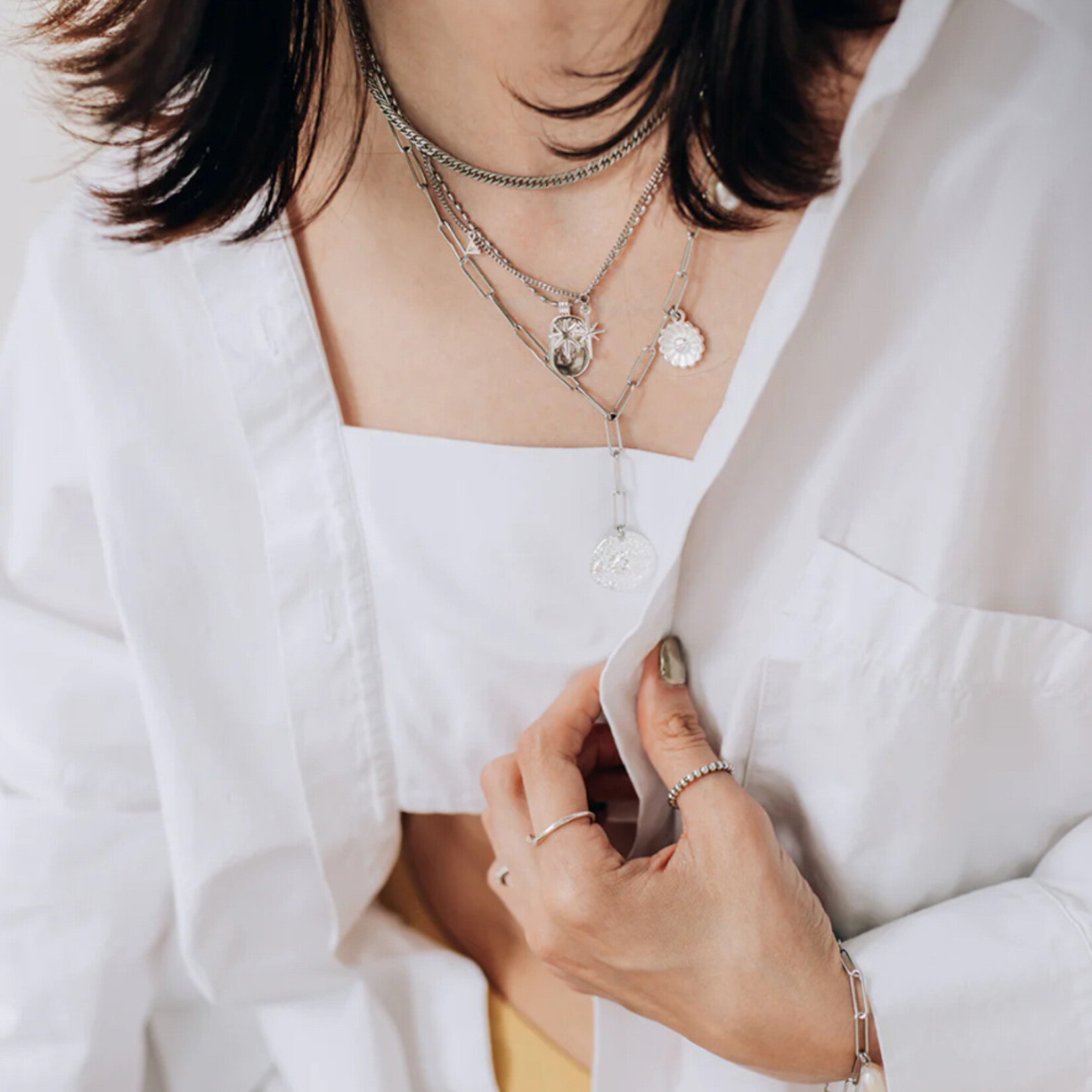 Welldunn jewelry Collier Paola - Silver