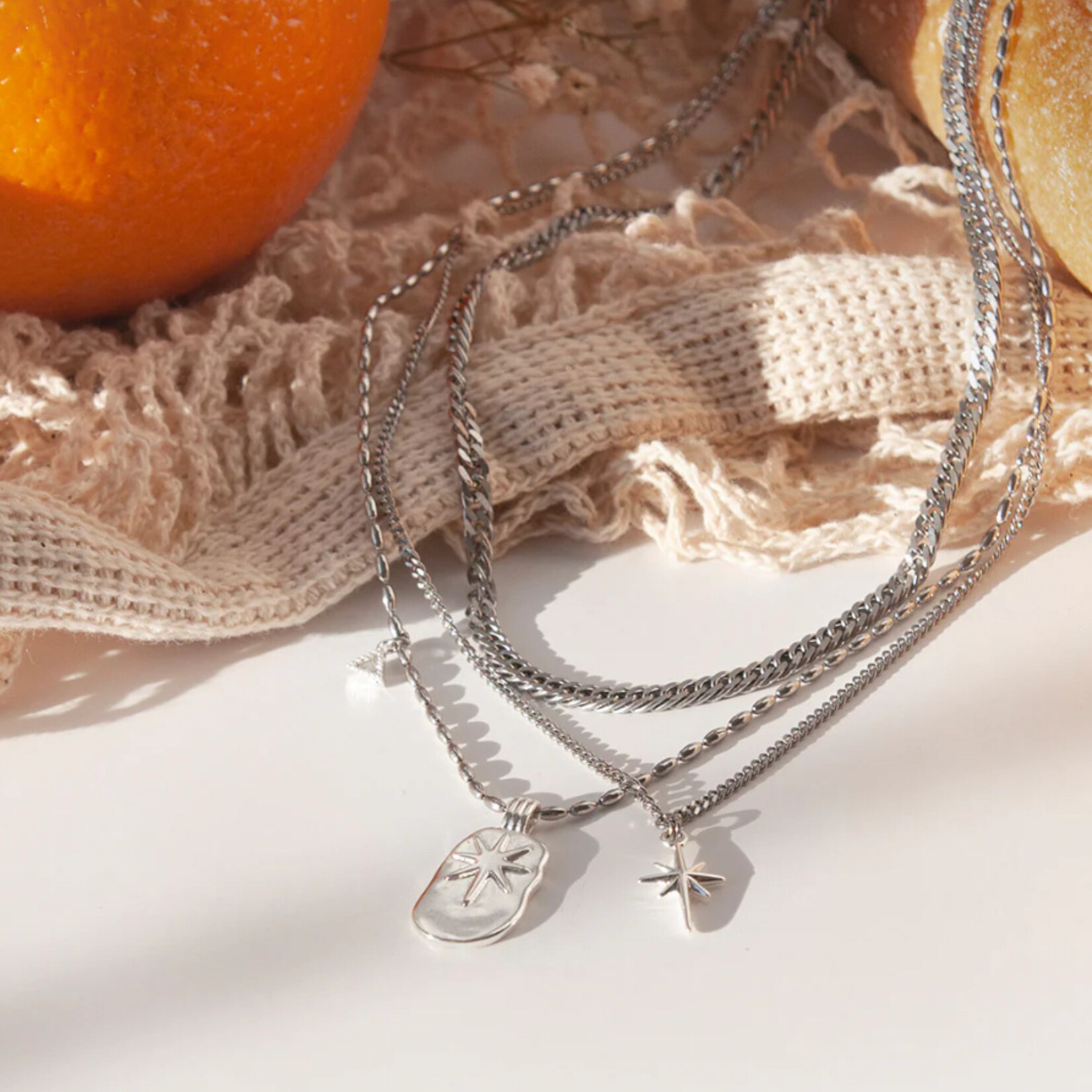 Welldunn jewelry Collier Paola - Silver