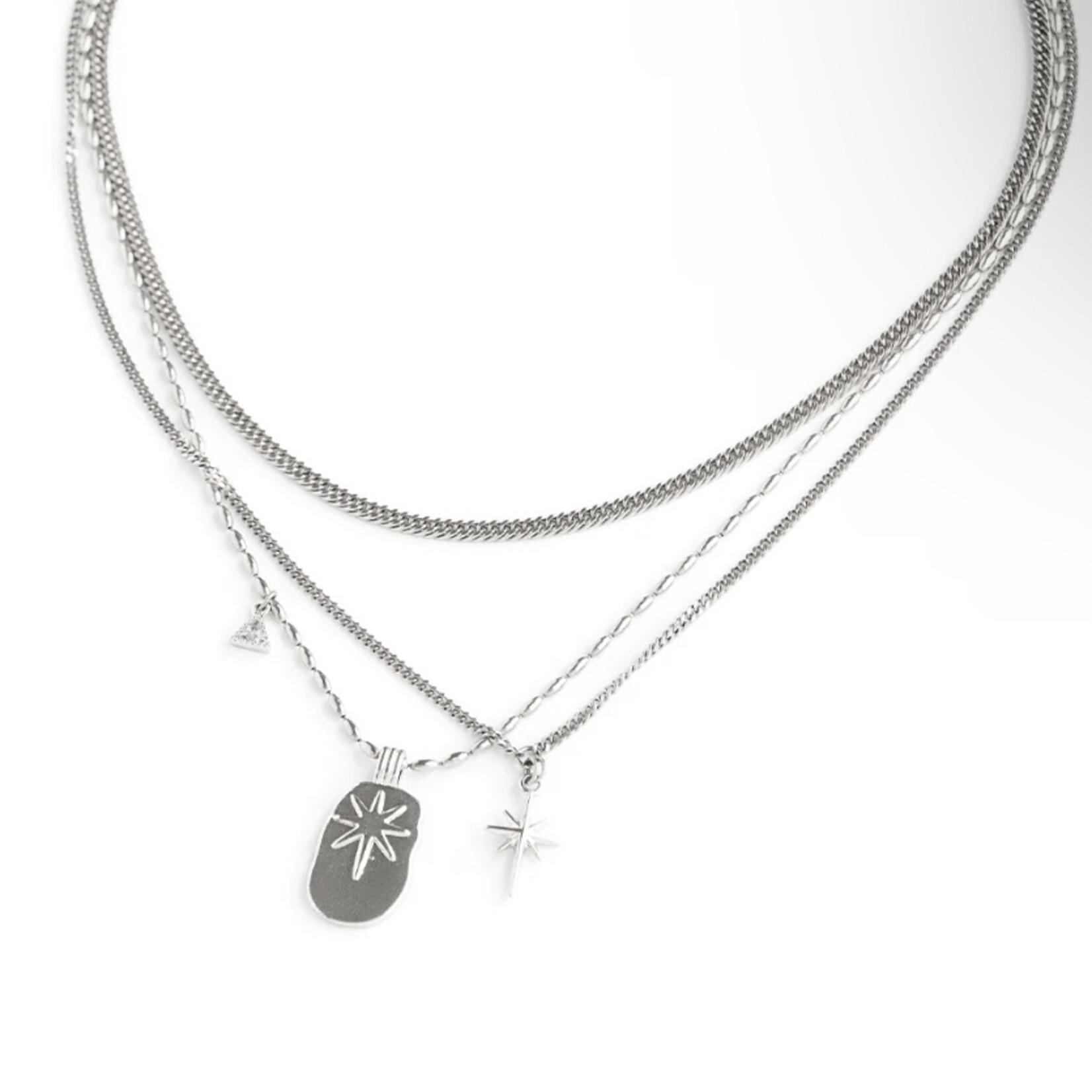 Welldunn jewelry Collier Paola - Silver