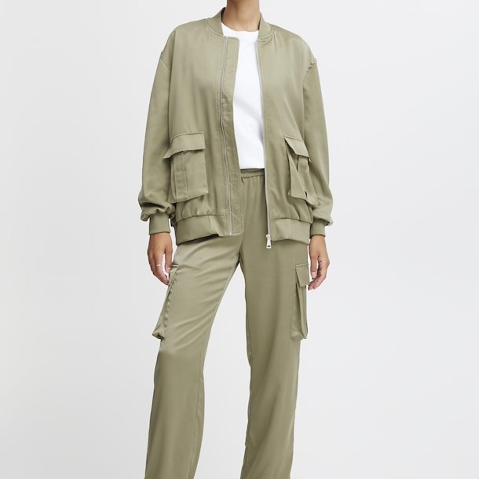 b.young Bomber Jacket Esto-Aloe