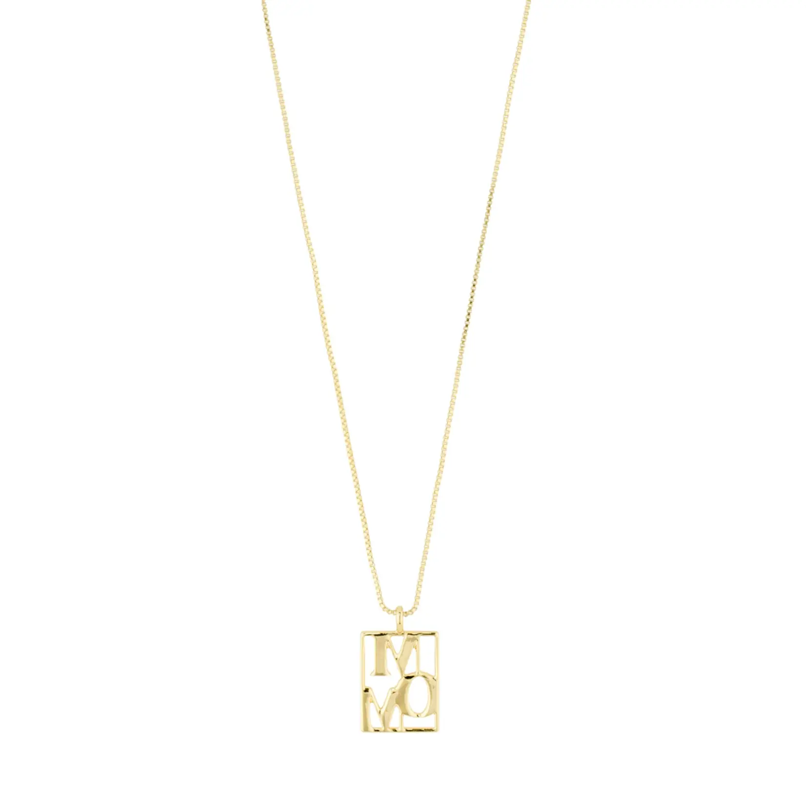 Pilgrim Chaine Love Tag, Mom Gold Plated
