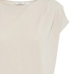 b.young T-Shirt Pleat-Cement