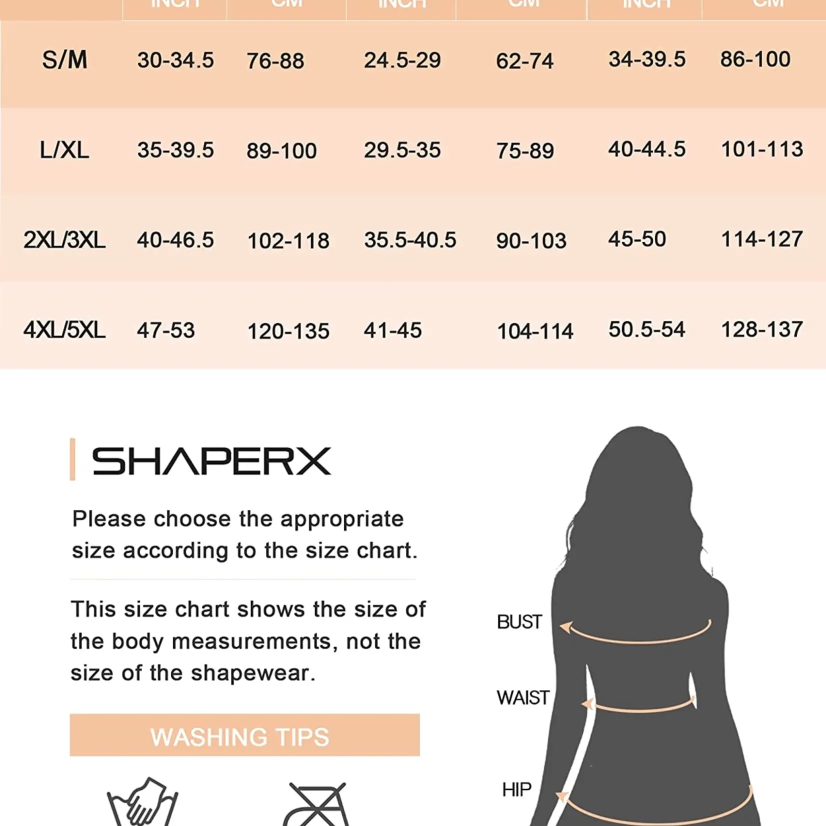 Shaperx Body Seamless Pour Le Controle Intégrale Du Ventre-Noir