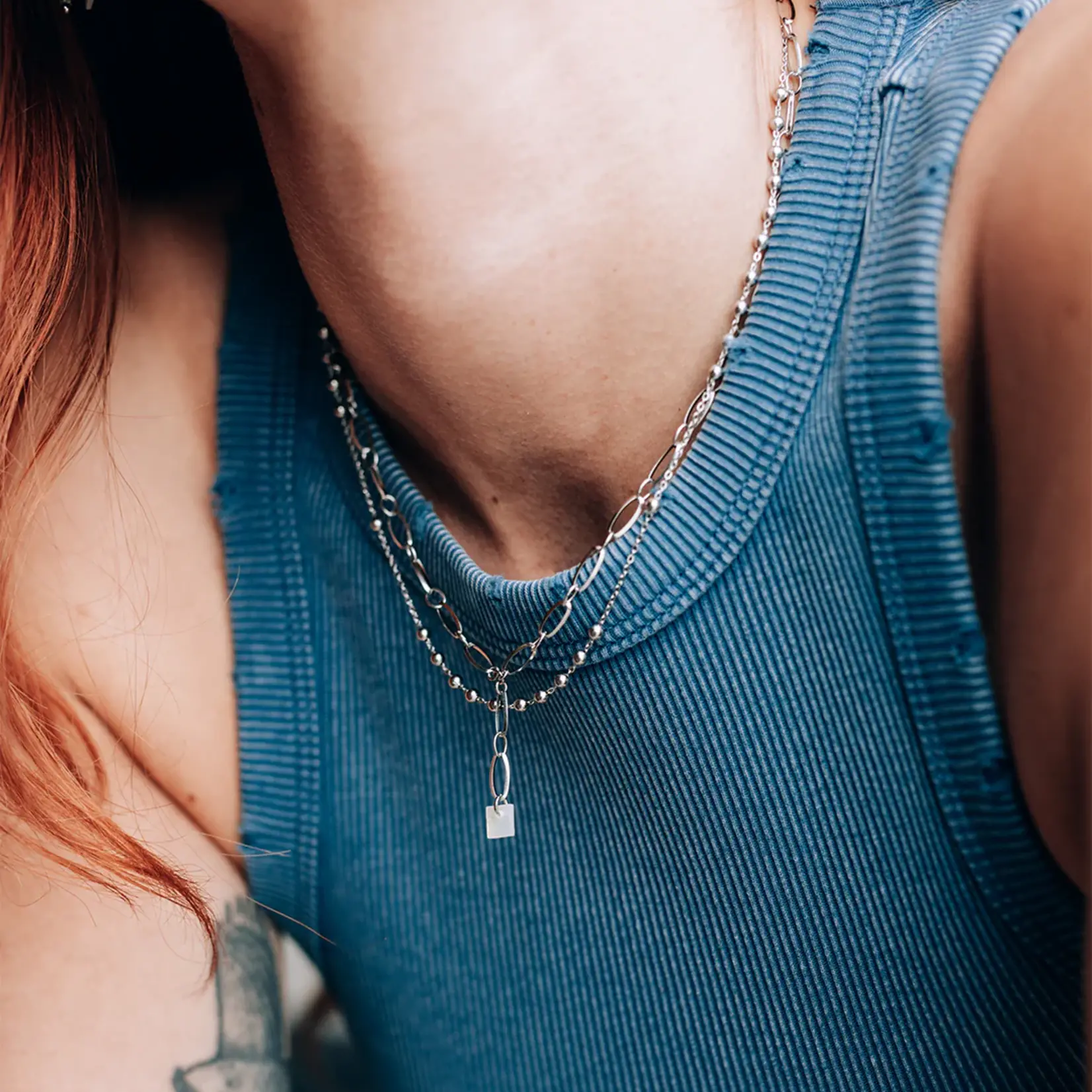 Welldunn jewelry Collier a Billes Altra-Argent