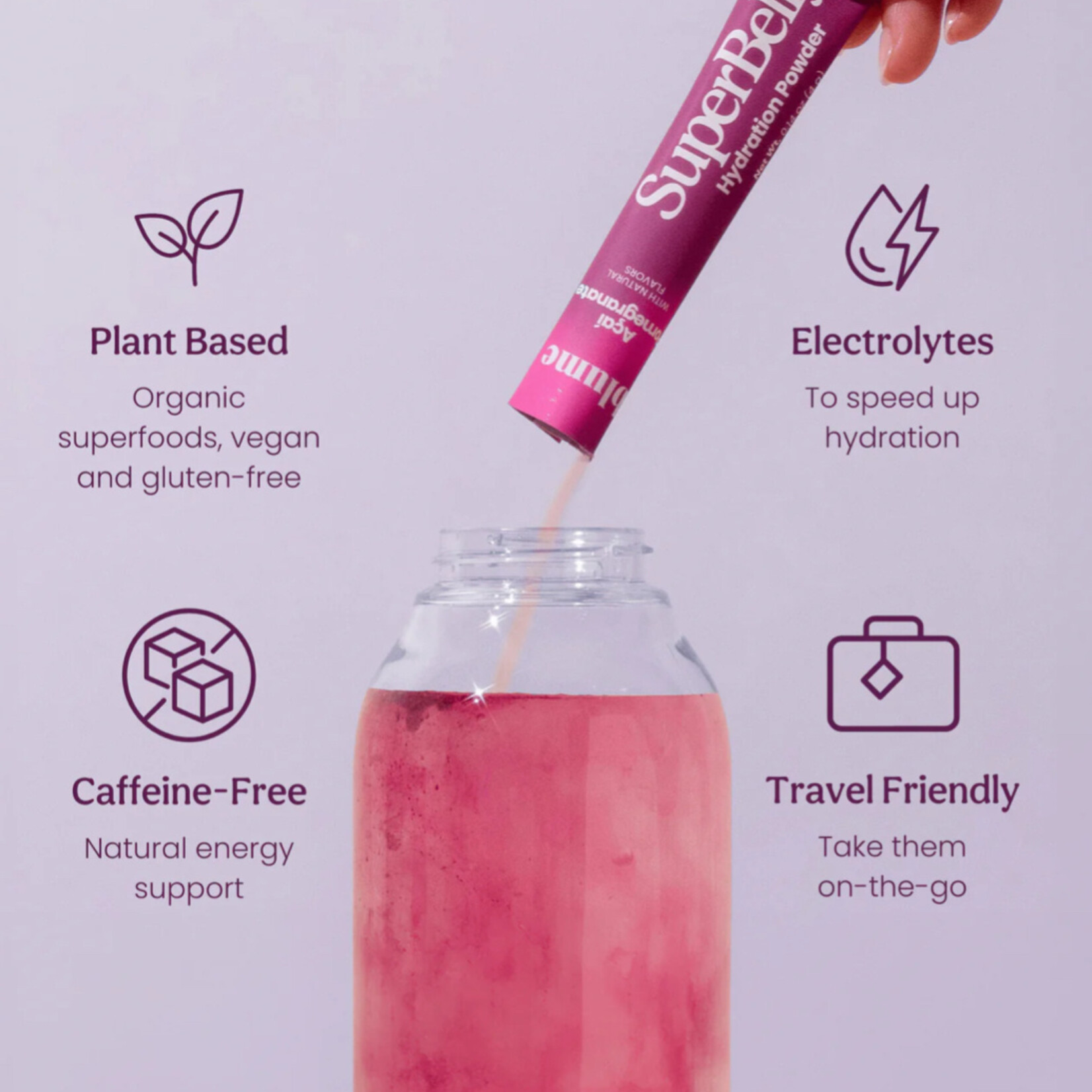 Blume Poudre digestive hydratante - Açai grenade