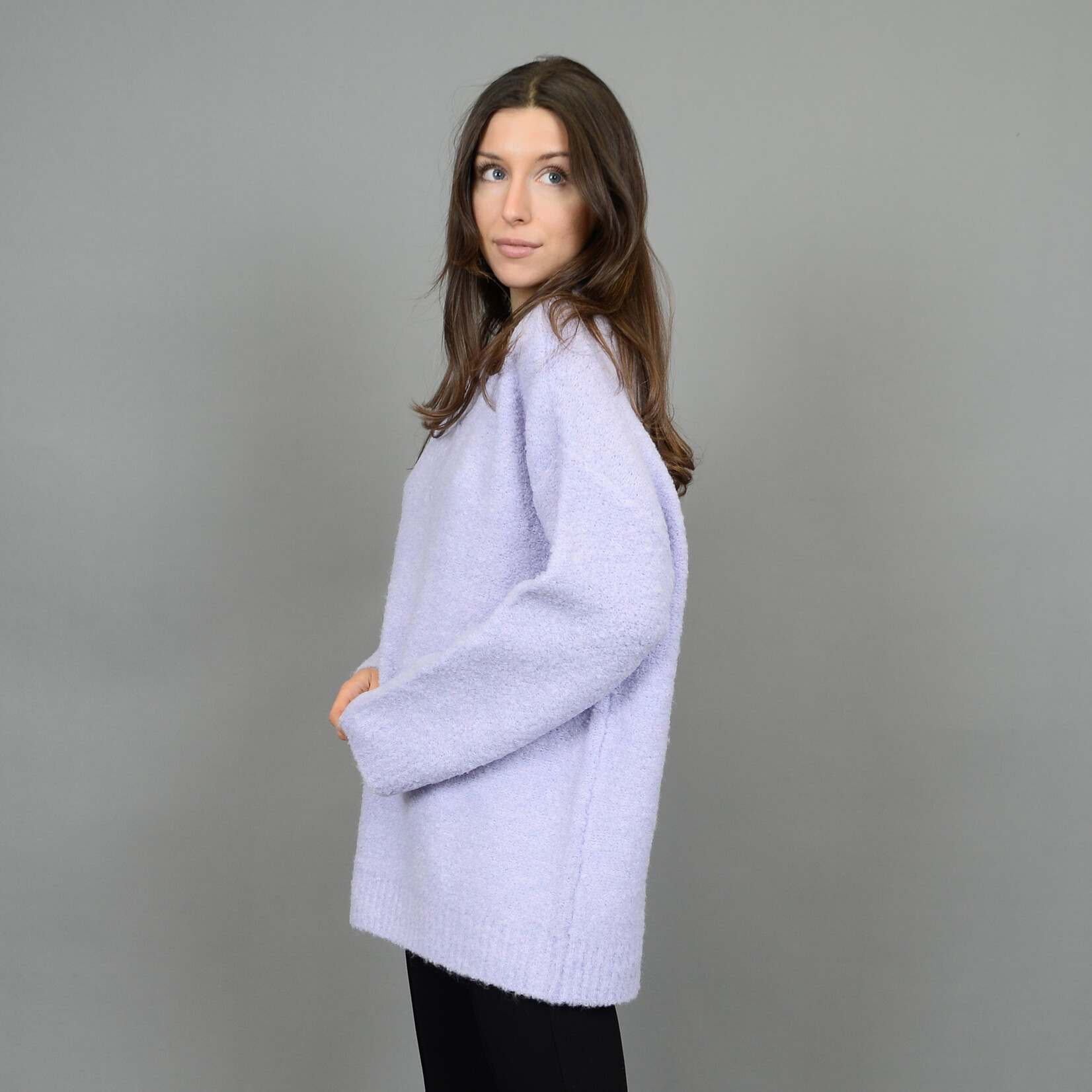 RD Style Pull Hripsime  V-Neck 76SR585S  - Lilac